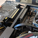Many small form factor builds use PCIe risers to put your graphics card in a separate chamber.